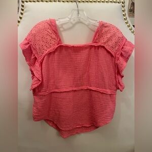 Cute boutique pink blouse
